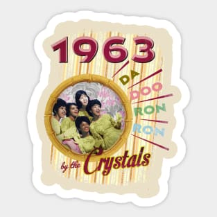 The Crystals 1963 Sticker